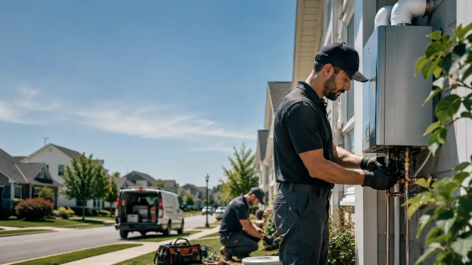 Tankless Water Heater Installation in Bend, TX